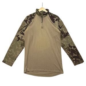 LBX Tactical Binter Defense 1/4 Pullover Shirt Cargo Pants Set Digital Camo S